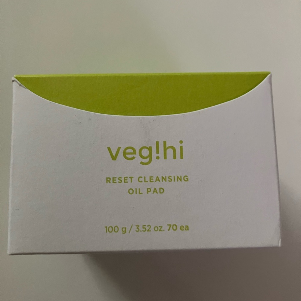 Vegihi - Reset Cleansing Oil Pads - K Beauty